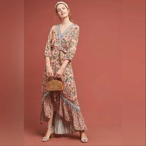 Anthropologie Farm Rio Clara Dress